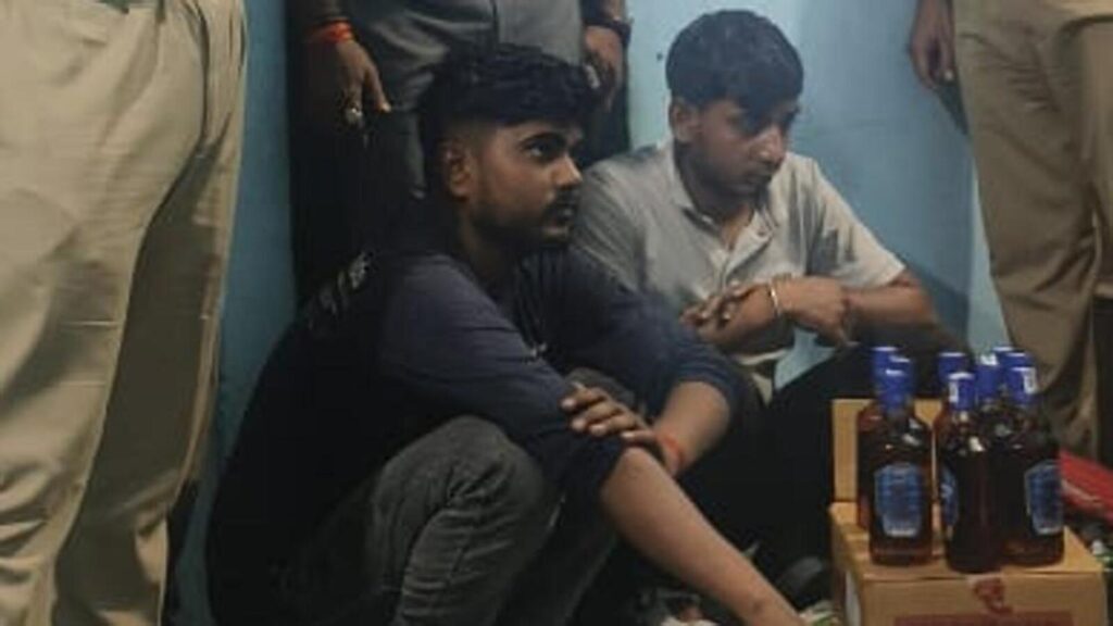 Illicit liquor racket busted at residential colony in Greater Noida, 2 arrested