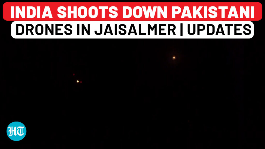 India Neutralises Pakistan Drone Threat in Jaisalmer, Explosion Heard Amid Blackout | Op Sindoor
