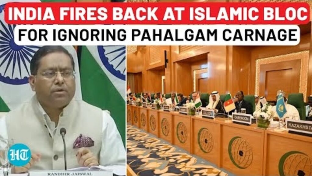 India Shreds Islamic Bloc, Hits Back at OIC’s Defense of Pakistan After Pahalgam Terror Attack