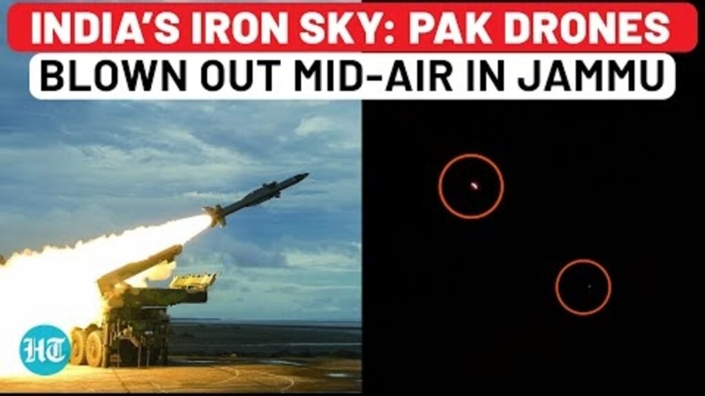 India downs Pakistani drones for 3rd time; Blast, blackout in Jammu | Op Sindoor