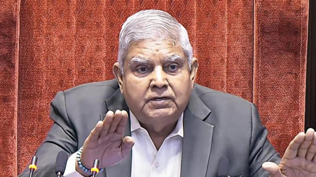 Institutions have respective roles, should not infringe on each other: Jagdeep Dhankhar