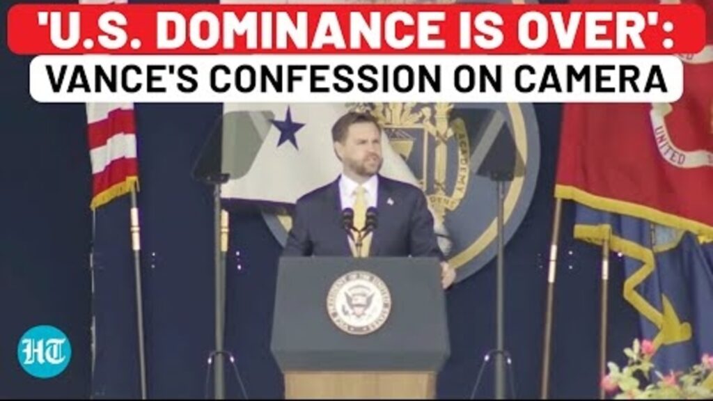 JD Vance’s Huge Confession In Front Of Navy: ‘Era Of US Dominance Over…’| Trump| China| Russia