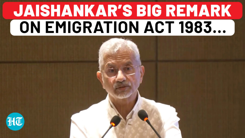 Jaishankar speaks at GATI launch; ‘not feasible for India to develop rapidly by emulating…’
