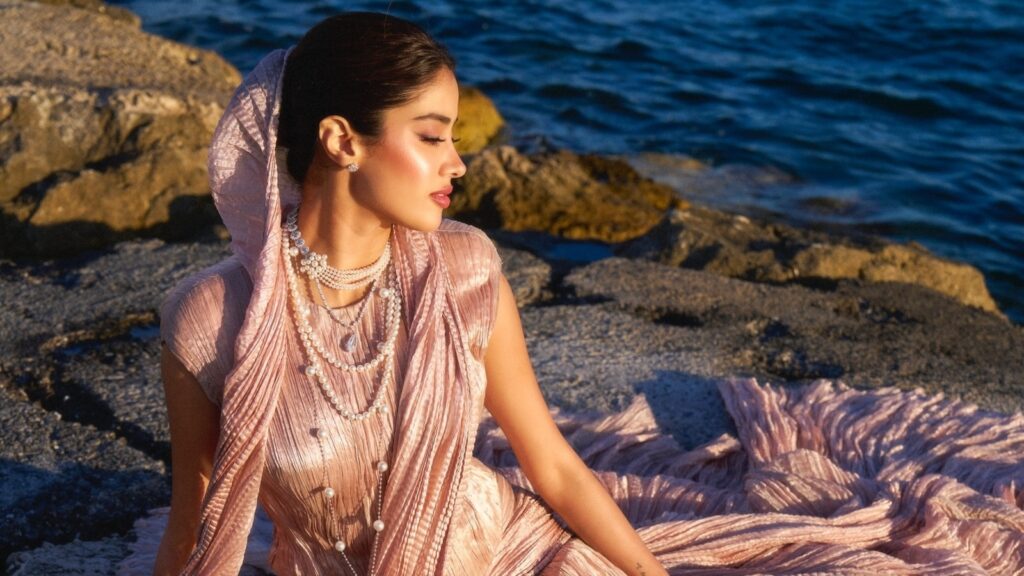 Janhvi Kapoor pays tribute to mom Sridevi with her outfit for Cannes red carpet debut. See pics | Bollywood