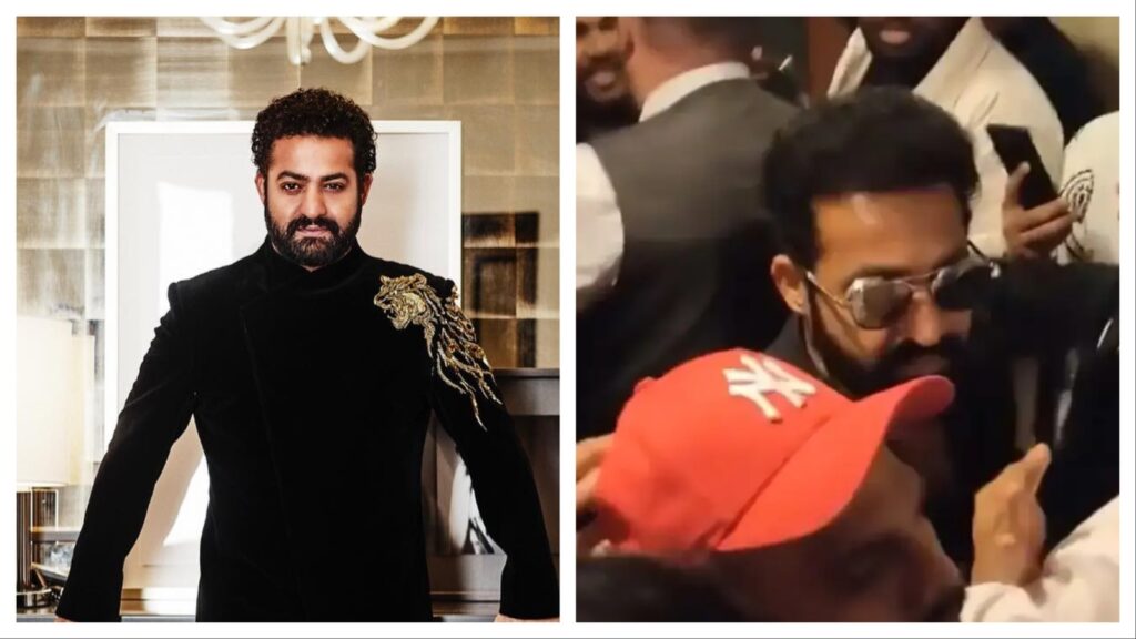 Jr NTR scolds his fans at RRR special screening in London, asks them to behave: ‘Security will kick you out’
