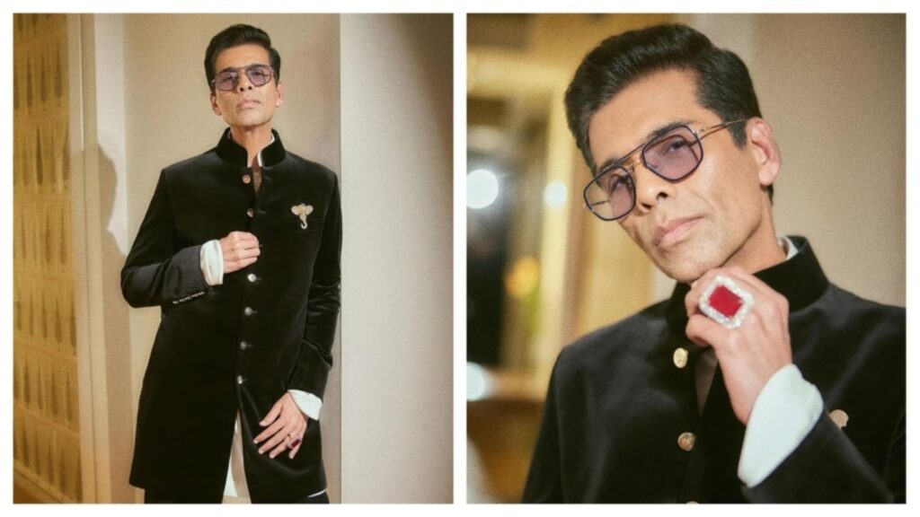 Karan Johar’s huge diamond ring is bold and beautiful: Here’s how much the showstopping jewellery piece costs | Fashion Trends