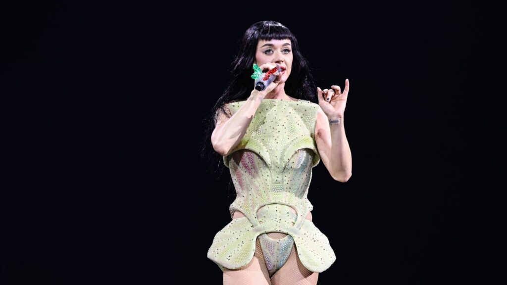 Katy Perry confronts fan mid-concert over DM-ing her fiancé Orlando Bloom: ‘I said I’m his. Stay the f— away’