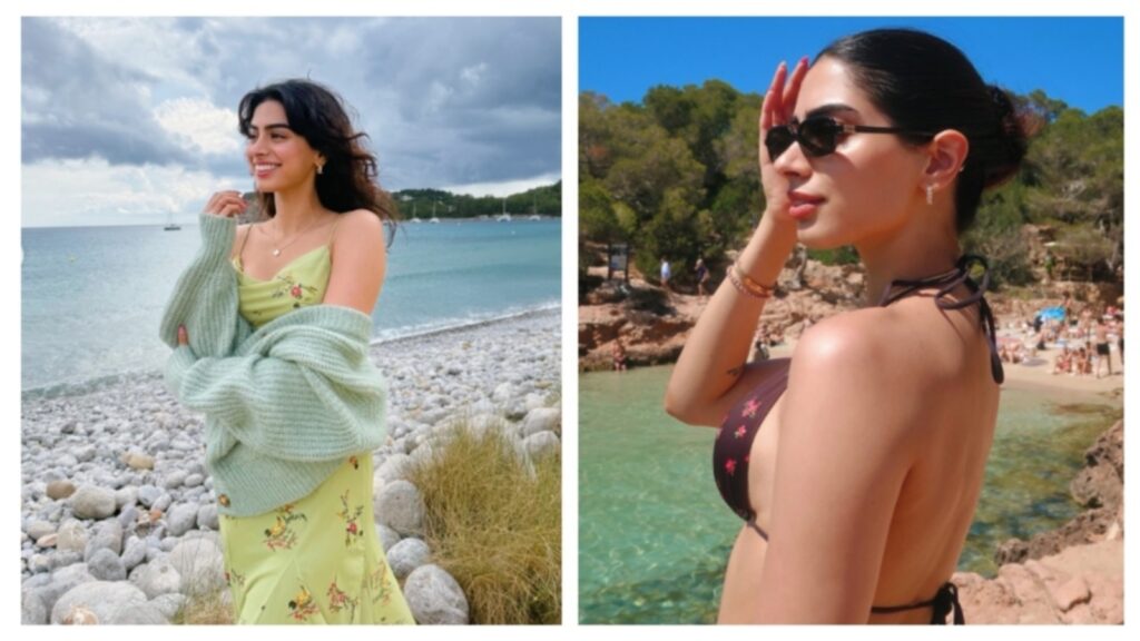 Khushi Kapoor lives it up in Ibiza with beach, bikinis and Orry! See pics from sunny vacation | Fashion Trends