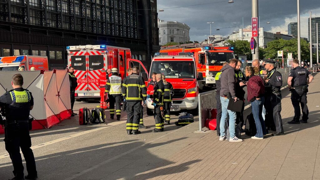 Knife attack at Germany’s Hamburg train station leaves at least 12 injured | World News