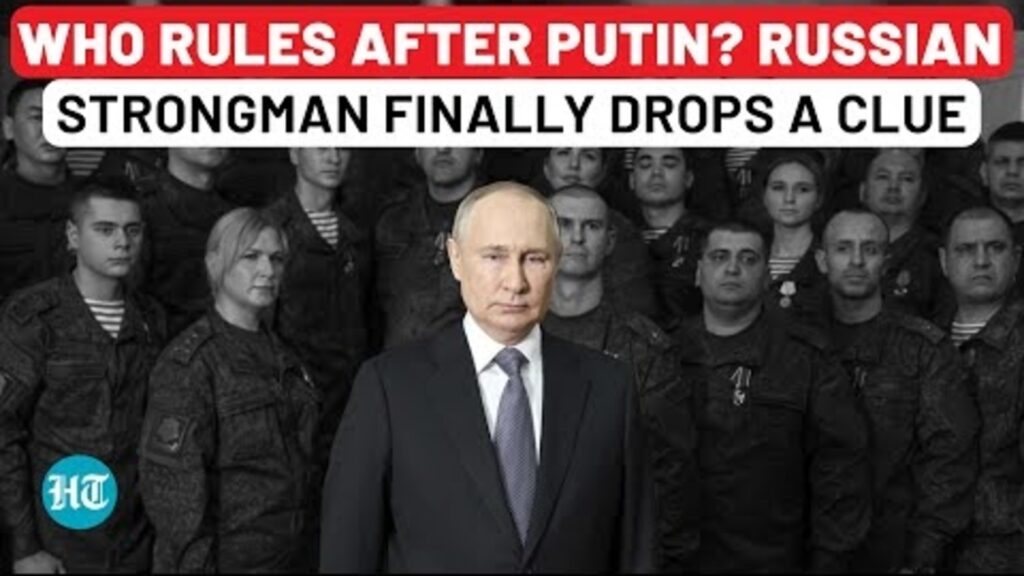 Kremlin’s Next King Ready? Putin Teases Successor Strategy in Rare Reveal