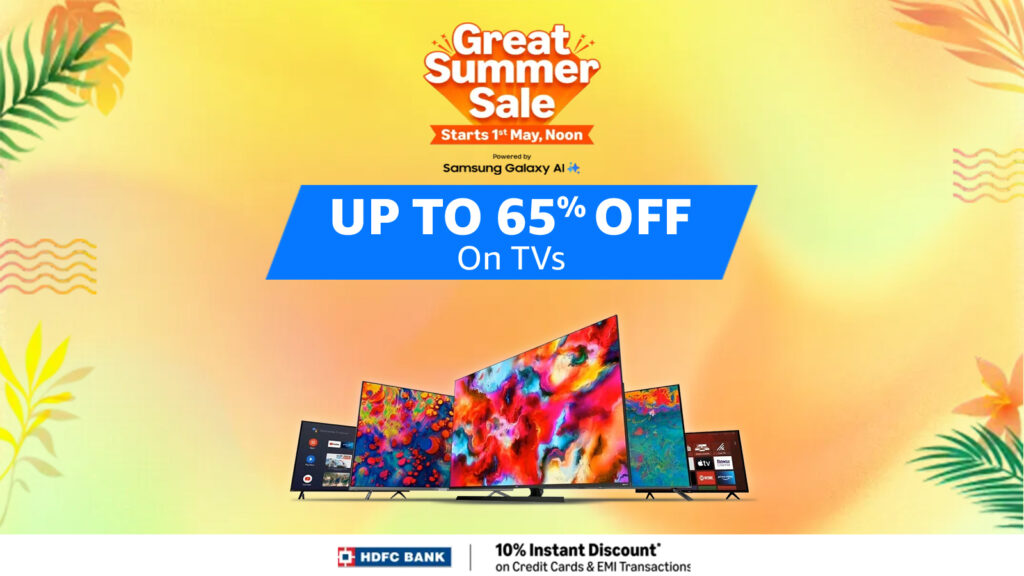 Lowest ever prices on Samsung TVs! Grab up to 65% off before Amazon Summer Sale 2025 ends tonight – Last hour deals!