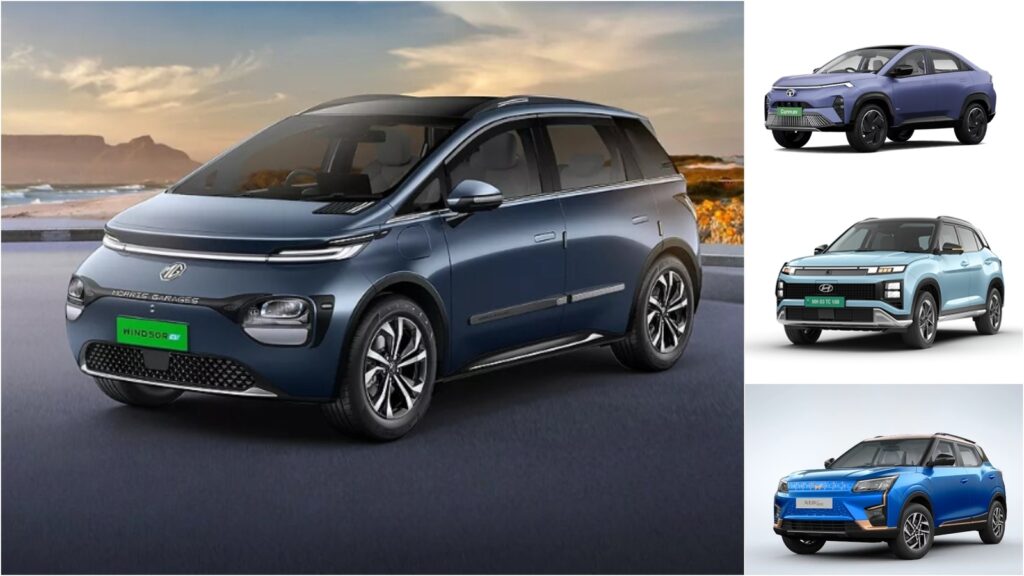 MG Windsor Pro vs EV rivals: Price comparison