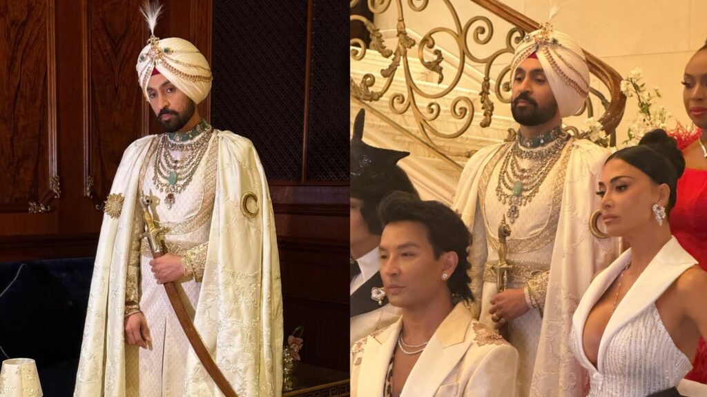 Met Gala 2025: Diljit Dosanjh serves dandyism X desi royalty in show-stopping Met debut