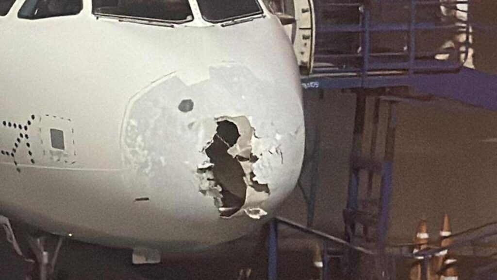 Mid-air scare after Indigo Delhi-Srinagar flight faced hailstorm | Latest News India