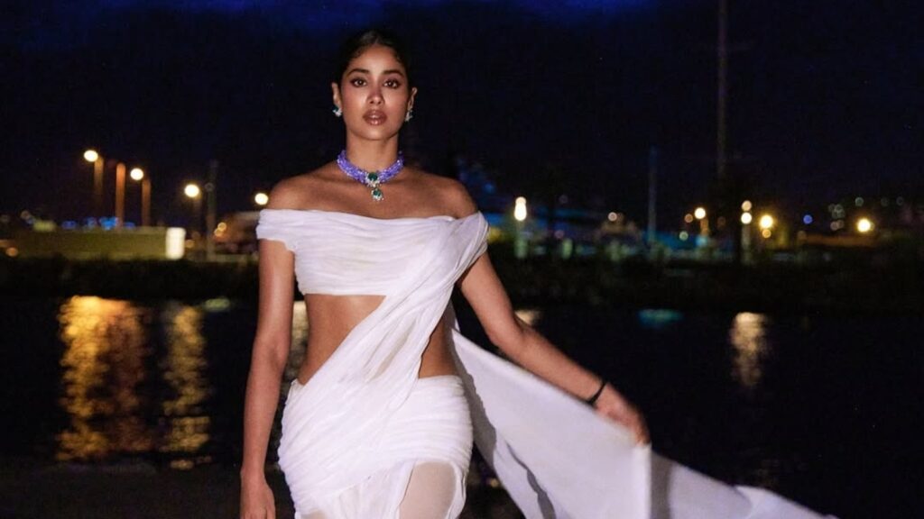 ‘My goddess you light up the night’: Janhvi Kapoor’s rumoured boyfriend Shikhar Paharia gushes over her wet saree look | Bollywood