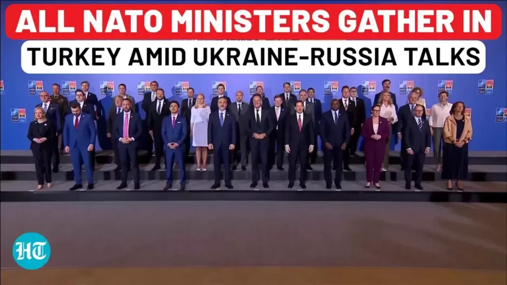 NATO FMs Gather for family photo in Turkey as Ukraine-Russia direct talks takes centrestage