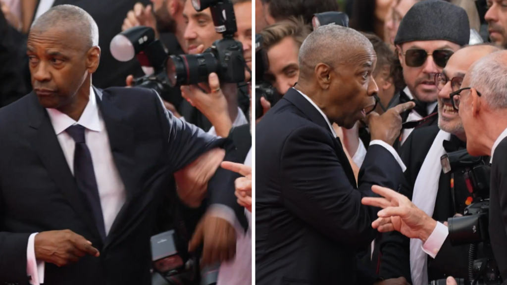 ‘Never put your hands…’: Lip reader reveals why Denzel Washington lost his cool at Cannes | Trending
