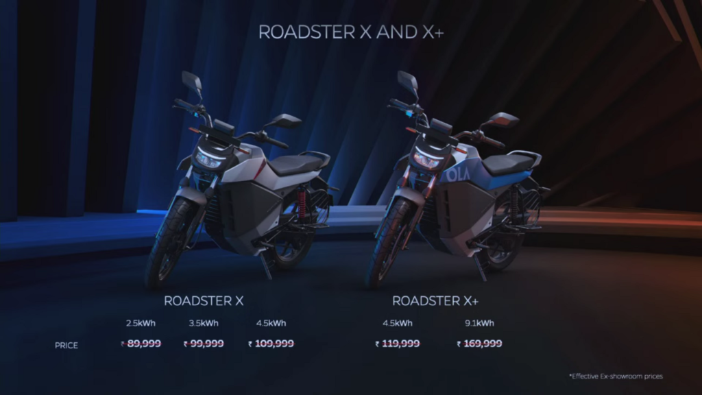 Ola Roadster X deliveries to commence from May 23. Check details