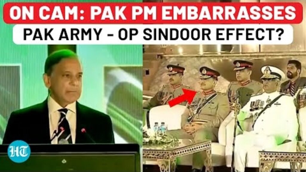 On Cam: Pakistan PM Embarrasses Pak Army Chief Over Failure To Stop Indian Attack| Op Sindoor