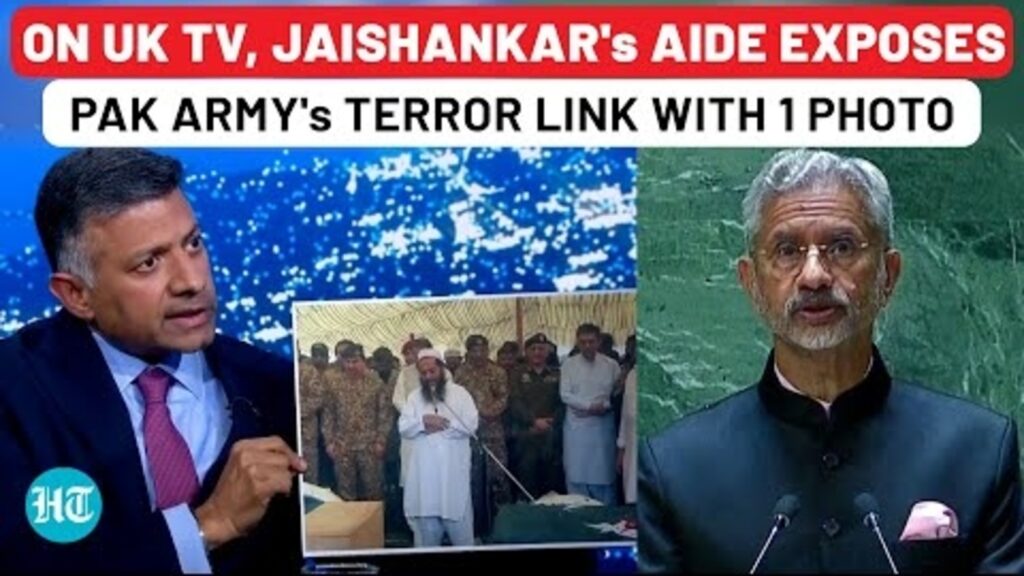On UK TV, Indian Diplomat Shows 1 Photo To Expose Pakistan Army’s Real Terrorist Boss| Op Sindoor