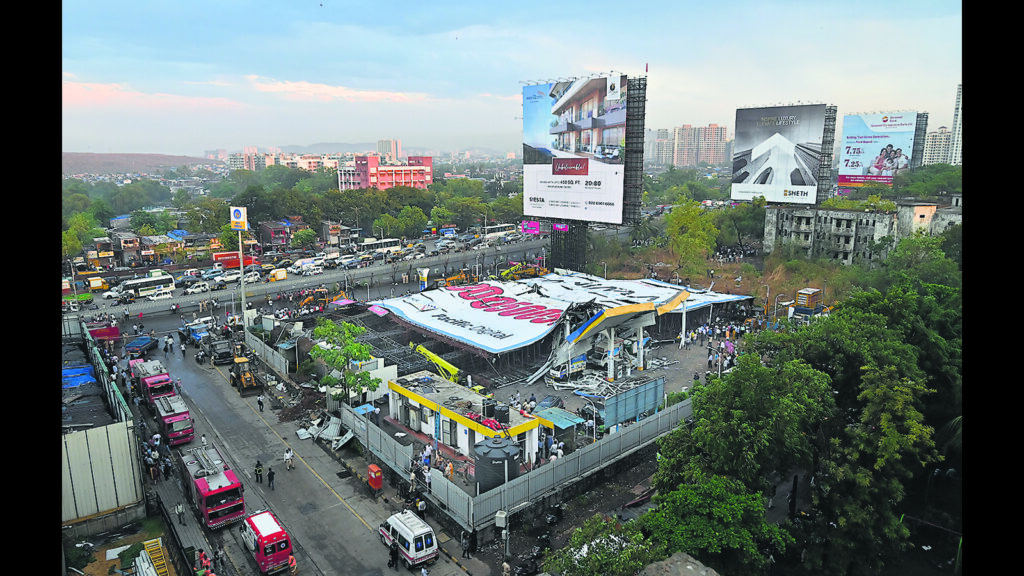 One year later, scant justice delivered in Ghatkopar hoarding collapse case | Mumbai news