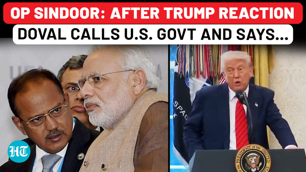 Op Sindoor: After Trump’s Reaction, PM Modi’s NSA Doval Tells US This On Pakistan Strike…| Pahalgam