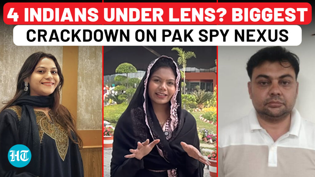 Operation Sindoor: India’s Espionage Net Tightens, 4 Alleged Spies Caught in Massive Crackdown