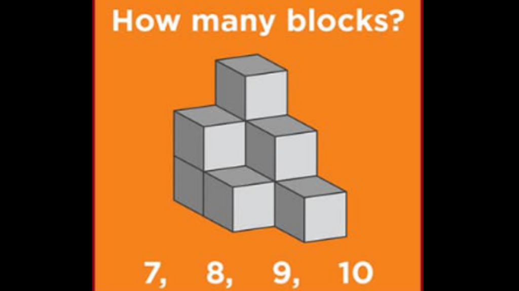 Optical illusion: Guess the correct number of blocks in this tricky image to claim title of puzzle champ | Trending