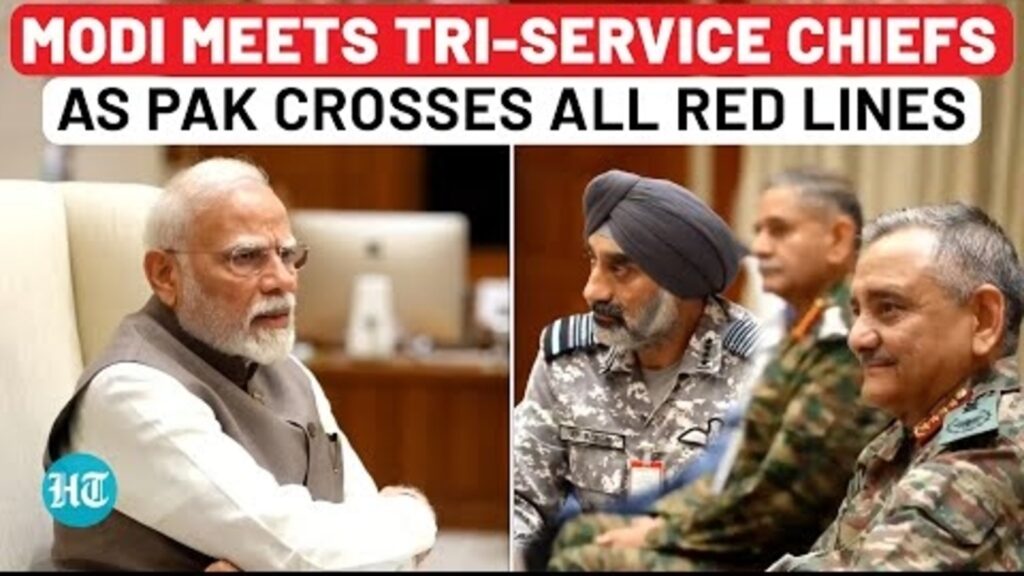 PM Modi holds meeting with all 3 Service Chiefs on Operation Sindoor | Pakistan