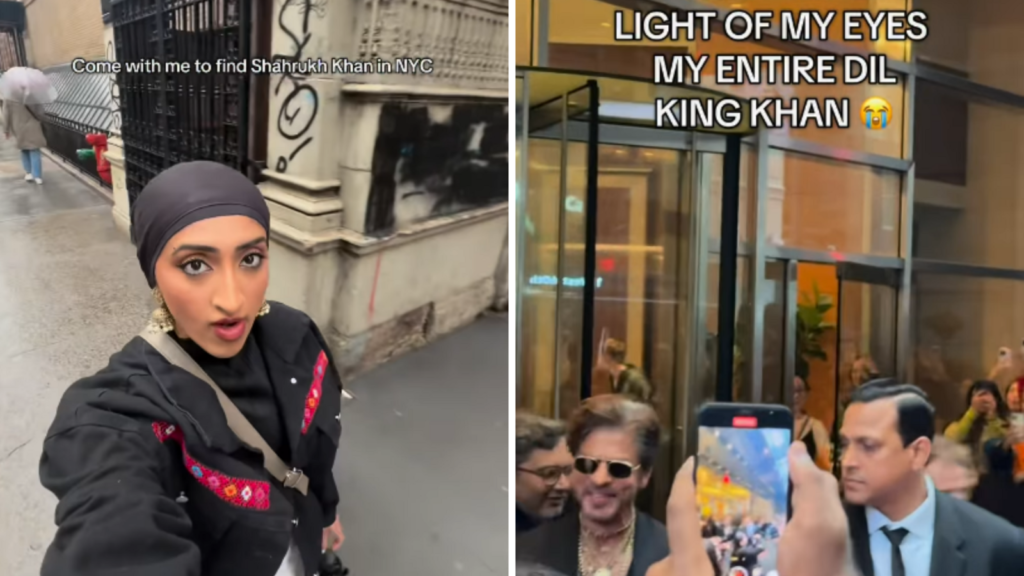 Pakistani fan waits outside New York hotel for Shah Rukh Khan before Met Gala: ‘My entire dil, King Khan’ | Trending