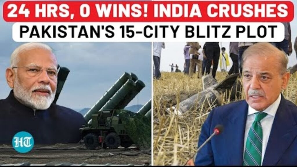 Pak’s Missile blitz on 15 Indian cities smashed: IAF crushes attack | Op Sindoor