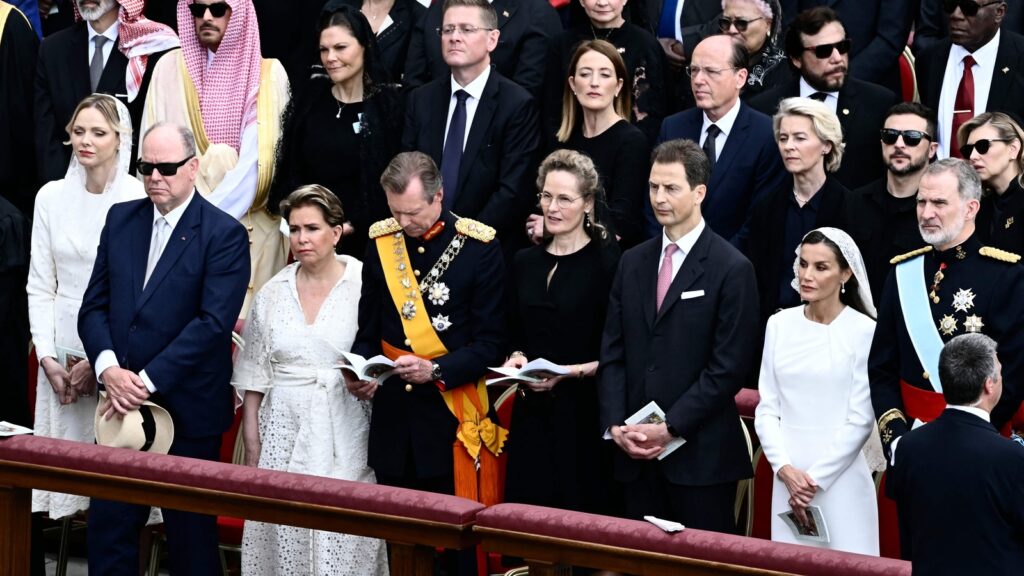 Pope Leo XIV meets three royals in white at inaugural mass: What is le privilège du blanc and why only seven women have?