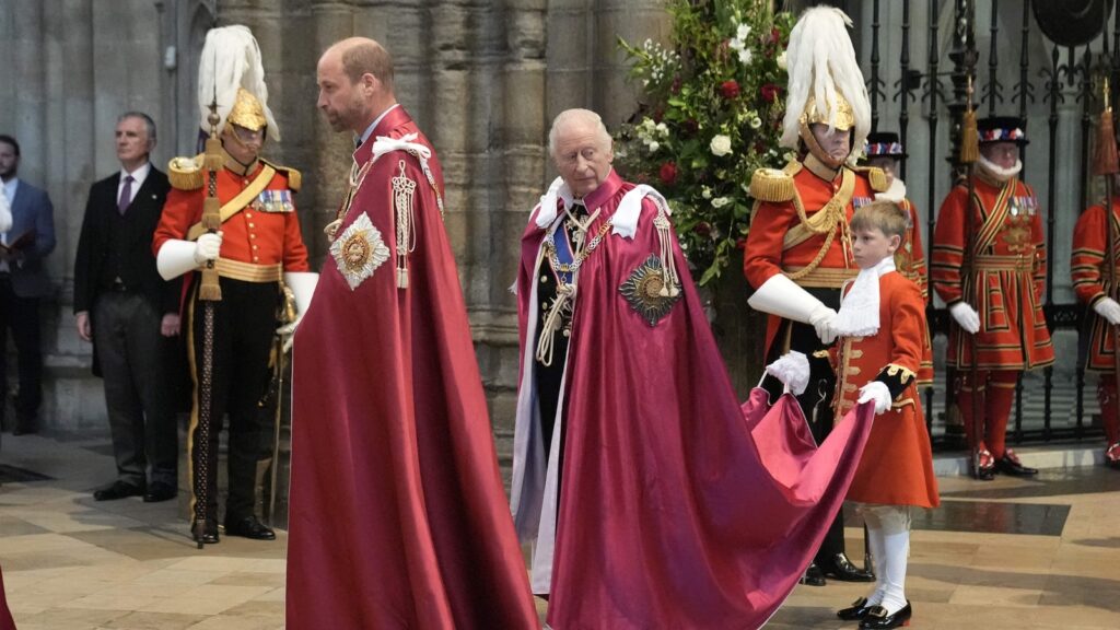 Prince William, King Charles team up for rare royal appearance at Westminster Abbey | Photos