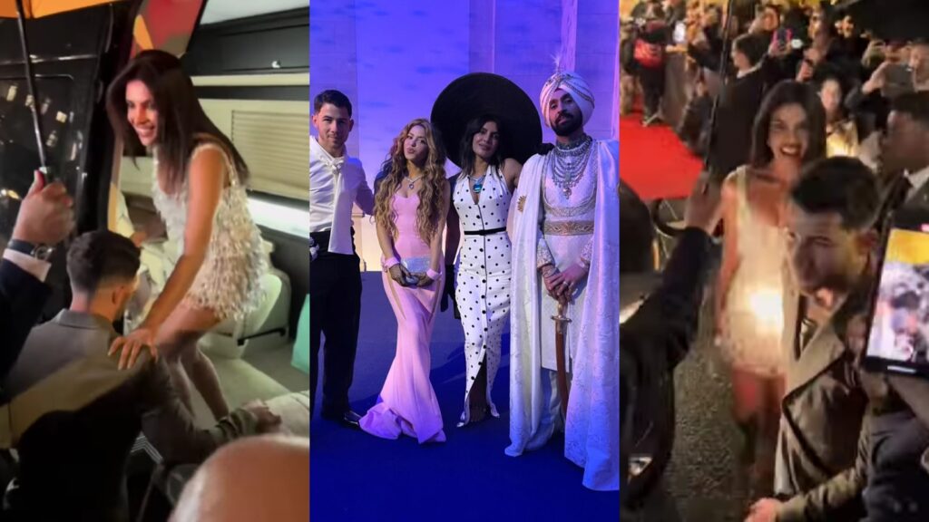 Priyanka Chopra dazzles in a diamond mini dress at 2025 Met Gala after-party; hangs out with Shakira, Diljit Dosanjh