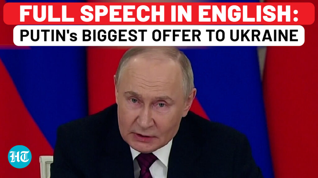 Putin’s full speech in English: repeats biggest offer which Zelensky had rejected in 1st year of war