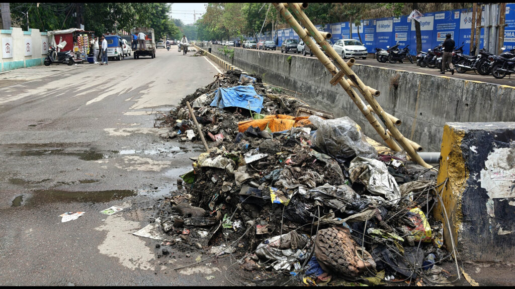 Rain washes silt back into drains, LMC’s cleaning efforts go in waste