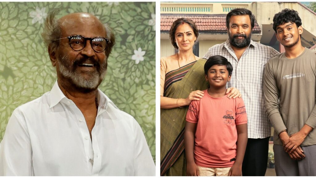 Rajinikanth is full of praise for Abishan Jeevinth’s Tourist Family, calls up director to say it is ‘extraordinary’