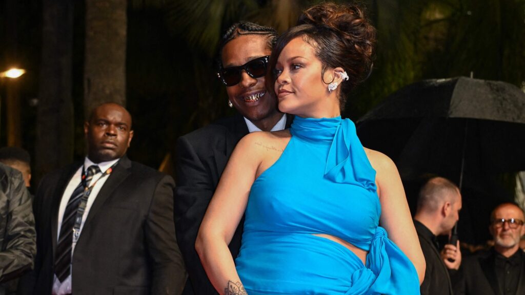 Rihanna shows off her baby bump, indulges in PDA with A$AP Rocky on Cannes red carpet. See pics | Hollywood