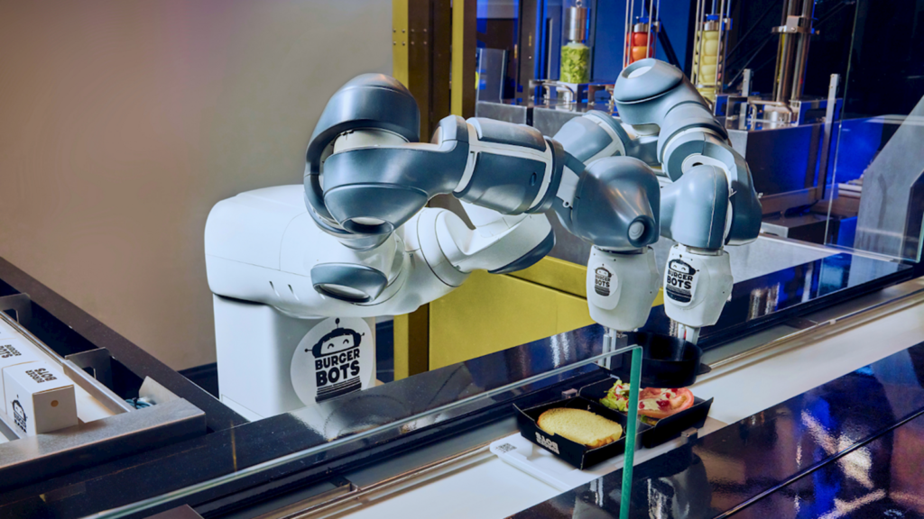 Robots chefs run California restaurant and serve burgers in less than 30 seconds | Trending