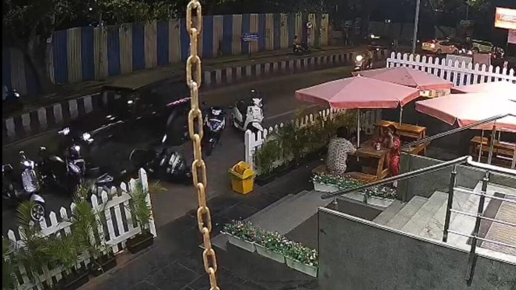 SUV hits six parked two-wheelers in Pune’s Kothrud; driver detained