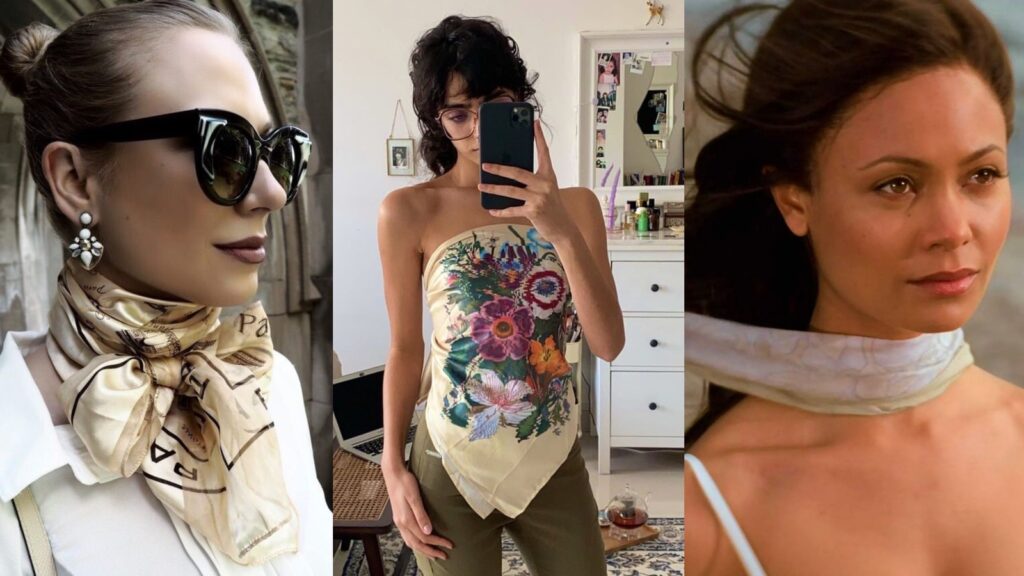 Scarves will be the reigning accessory detail this Summer: 5 quick and slick ways to style them
