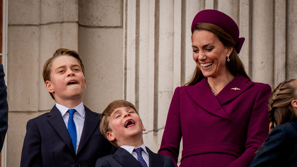 Serious face, caring son: Prince Louis again wins over netizens’ hearts with his cheeky antics at VE Day | See pics