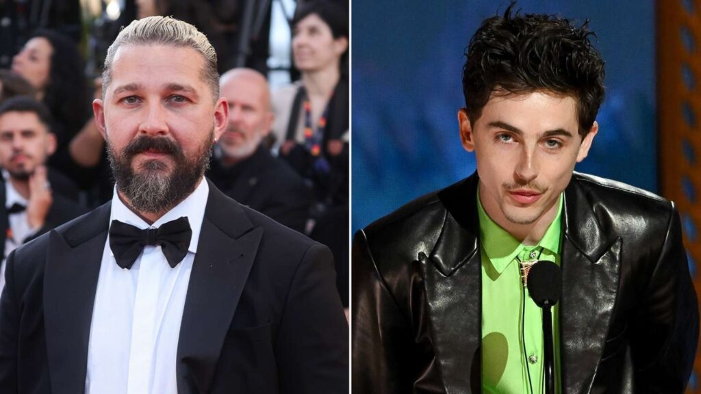 Shia LaBeouf says ‘Timothée Chalamet is doing better work than anyone alive’ as he puts an end to all rumours with him