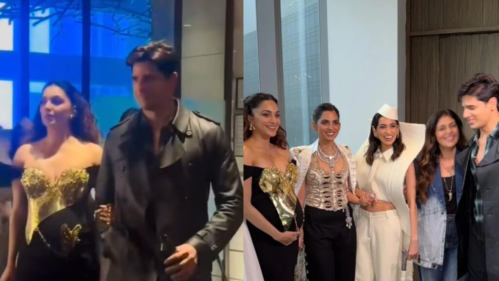 Sidharth Malhotra and Kiara Advani walk hand-in-hand in viral video before Met Gala 2025, chill with Isha Ambani