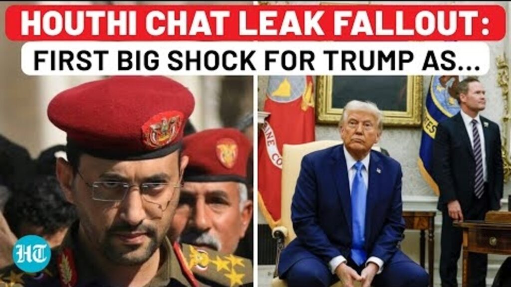 Signal chat leak triggers massive upheaval in Trump govt; Mike Waltz to quit