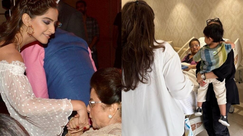 Sonam Kapoor posts sweet, unseen pictures of her son Vayu with dadi Nirmal: ‘Love you’ | Bollywood