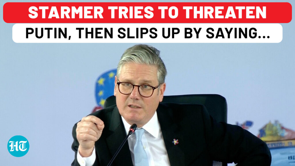Speech: Starmer tries to threaten Putin, then slips up by hinting at Trump not backing NATO defence?