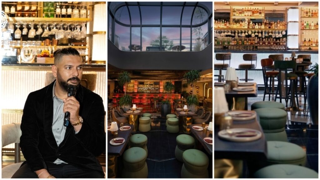 Step inside Yuvraj Singh’s 1st ever restaurant: It is grand, charming and right in the heart of Gurugram