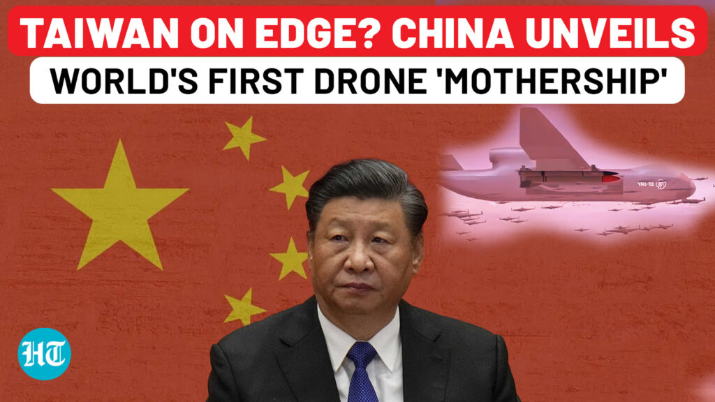 Taiwan invasion soon? China unveils drone ‘mothership’ Jiu Tian that can carry 100 attack drones