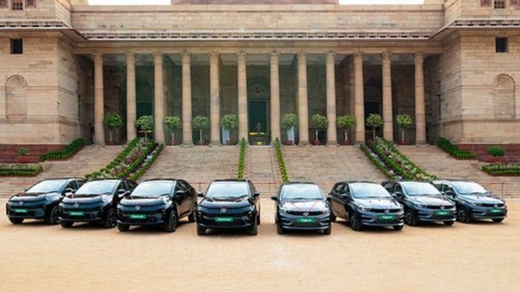 Tata Curvv EV and Tiago EV delivered to Rashtrapati Bhawan. Check details